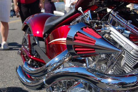 Custom harley davidson motorcycle seats, shifters, floor boards, apparel, and more! Seattle Greenwood Car Show Custom Motorcycle Engine ...