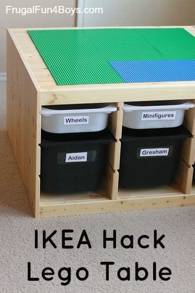 Ikea Hack Lego Table Lego Table Ikea Hack Playroom Organization