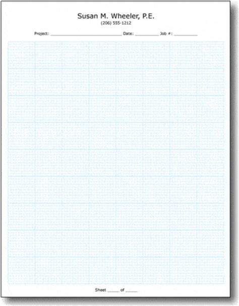 10x10 Graph Paper Notepads Letter Size
