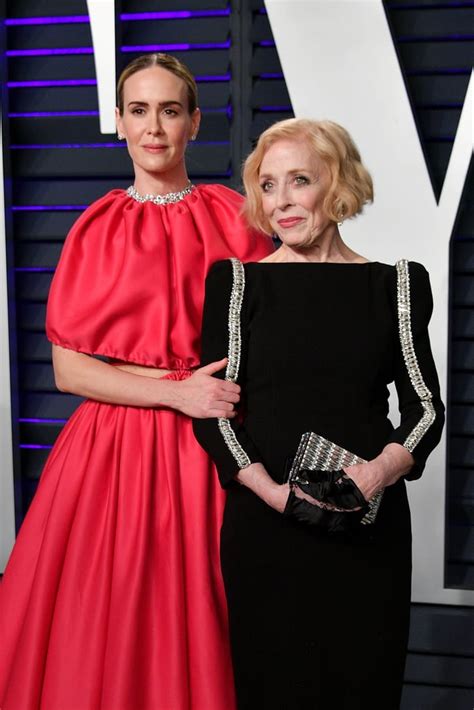 Sarah Paulson And Holland Taylor Celebrities At 2019 Oscars Afterparties Popsugar Celebrity