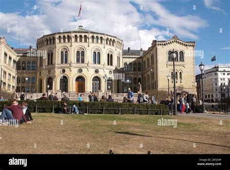 Norway Storting Building Hi Res Stock Photography And Images Alamy