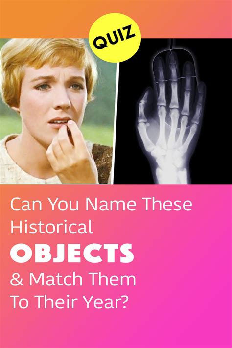 Quiz Can You Name These Historical Objects And Match Them To Their Year History Quiz Quiz