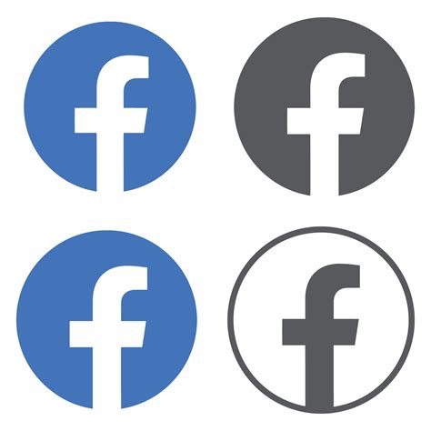 Original And Round Social Media Icons Or Social Network Logos Flat