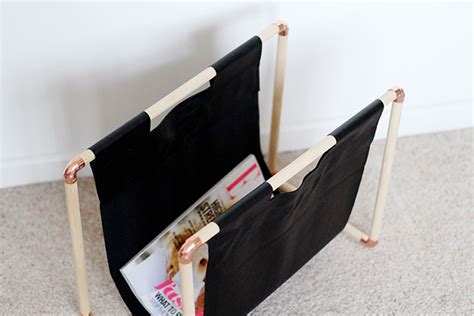 Diy Copper And Pine Magazine Rack Kit Fall For Diy