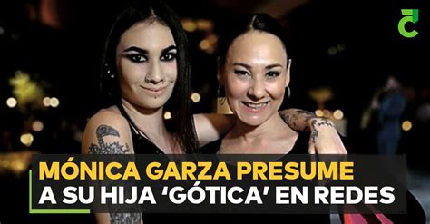 Mónica Garza Presume A Su Hija ‘gótica En Redes