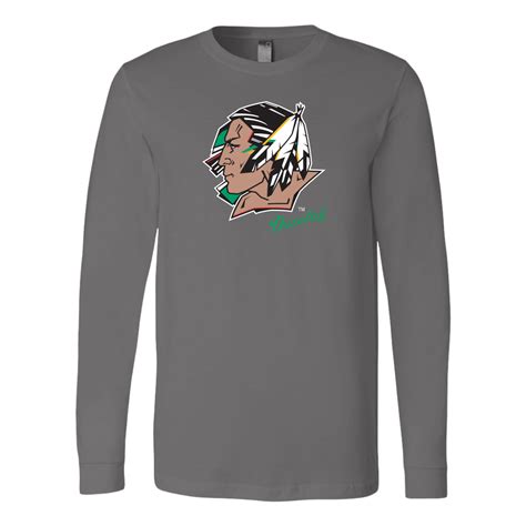 Fighting Sioux Canvas Long Sleeve Shirt Fighting Sioux Forever