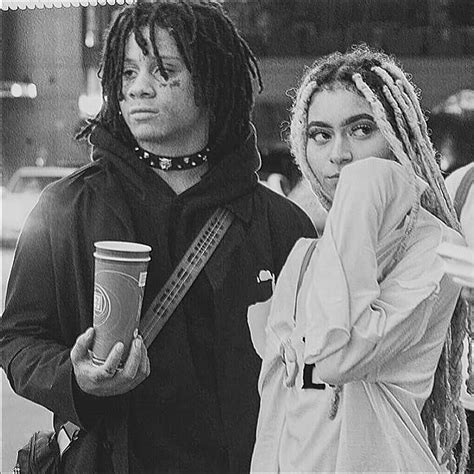 trippie and ayleks⛈ cute couples gangster girl black and white aesthetic