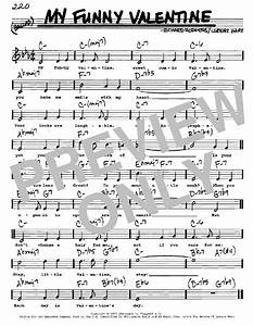 My Funny Sheet Music By Rodgers Hart Real Book Melody