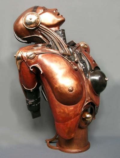 Design Thoughts Life Steampunk Copper Sculptures By