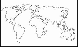Blank Map Of Africa Asia And Europe