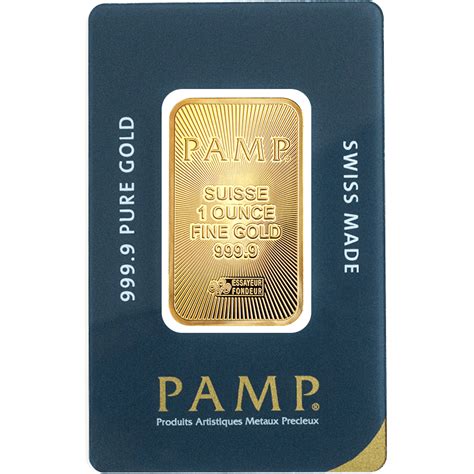 1 Oz Pamp Suisse Fine Gold Bar Malaysia Bullion Trade