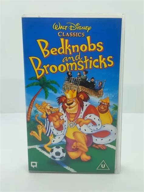 Walt Disney Classics Bedknobs And Broomsticks On Vhs Video Cassette