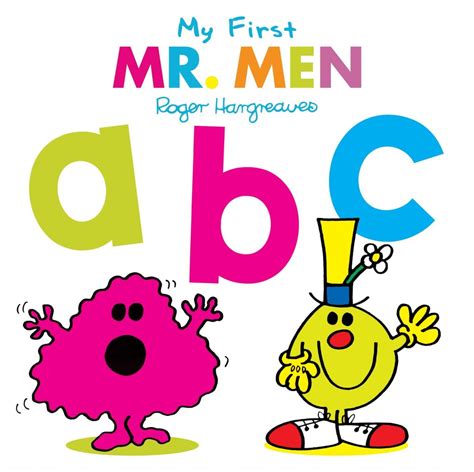 My First Mr Men Abc Hardcover Book Wordunited