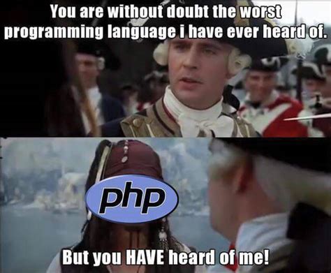 php - He is right cause PHP is one of the best known programming ...