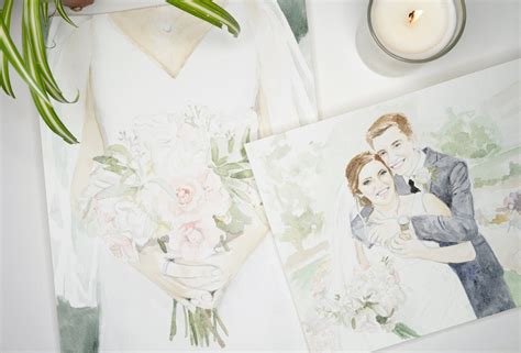 WEDDING PHOTOS GONE WATERCOLOR — Jasmine Wisz Fine Art | Art, Wedding ...