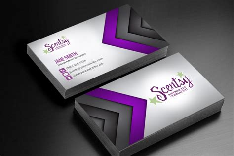 Card is piece of thicker, stiff paper or slim pasteboard, specifically one useful for producing or printing on; Scentsy Business Cards in 2020 | Free business card templates, Free business cards, Scentsy