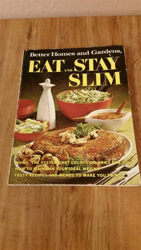 Paperback Better Homes And Gardens Eat And Stay Slim Vintage Etsy