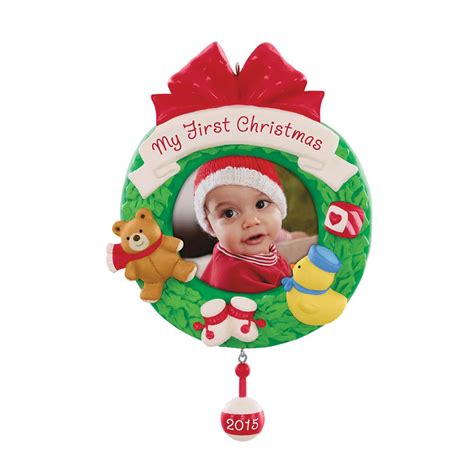 Maybe you would like to learn more about one of these? Amazon.com: Hallmark Keepsake Baby's First 2015 "Baby's ...