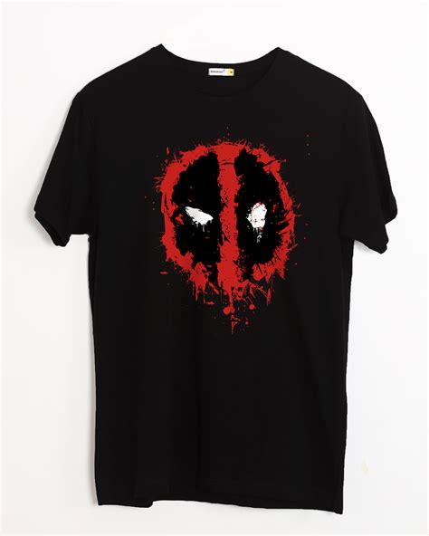 Buy Deadpool Splash Half Sleeve T Shirt Dpl For Men Black Online At