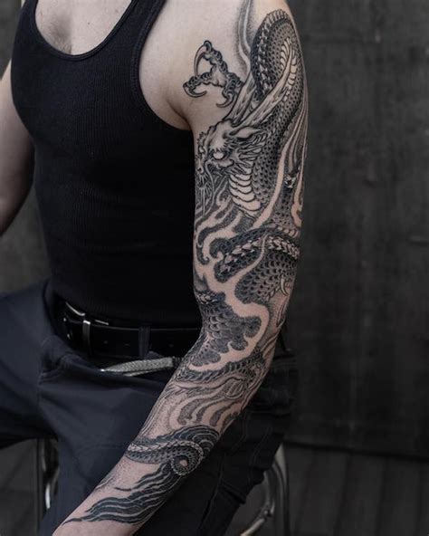 Chinese Dragon Tattoo Designs And Their Meanings Art And Design