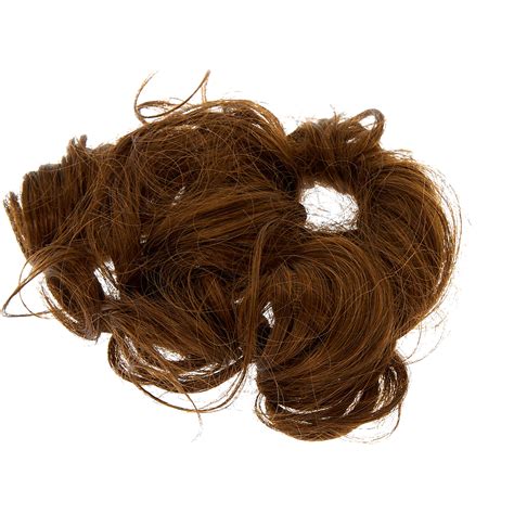 Lots more dope content for guys growing their hair, a bonus for youtube viewers, and we'll even show you the secret handshake: Curly Faux Hair Tie - Brown | Claire's