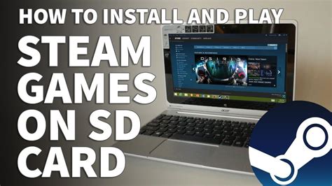 Insert the card it into the microsd slot on your device. How to Install Steam Games on SD Card -Install Steam External Hard Drive - YouTube