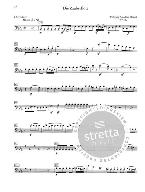 Test Pieces For Orchestral Auditions Double Bass Buy Now In The Stretta Sheet Music Shop