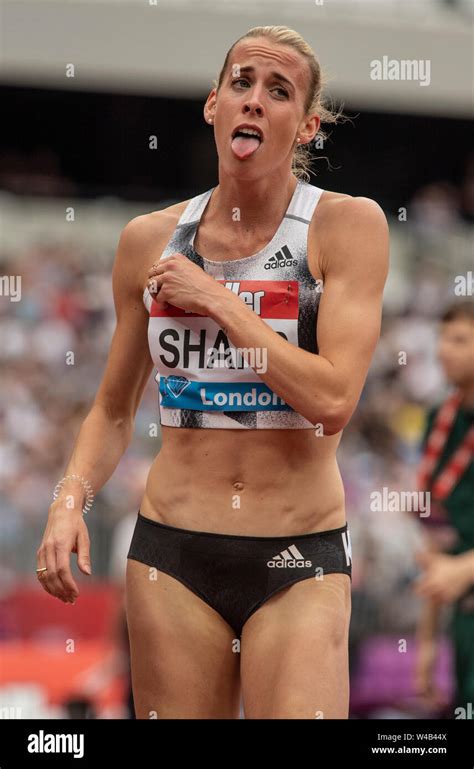 London UK 21st July 2019 Lynsey Sharp Of Great Britain In Action At