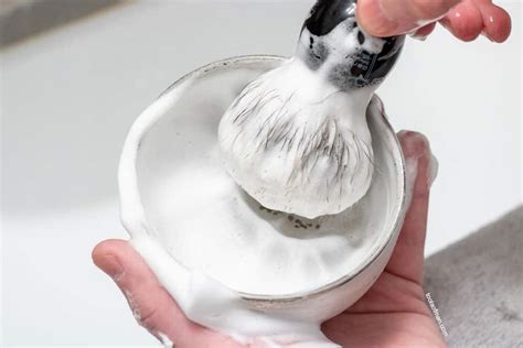How To Lather Shaving Soap Step By Step Guide Lee S Razors