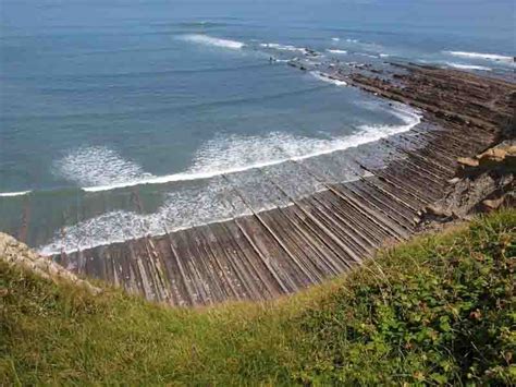 Flysch Rock Formation Zumaia Spain Geology Page