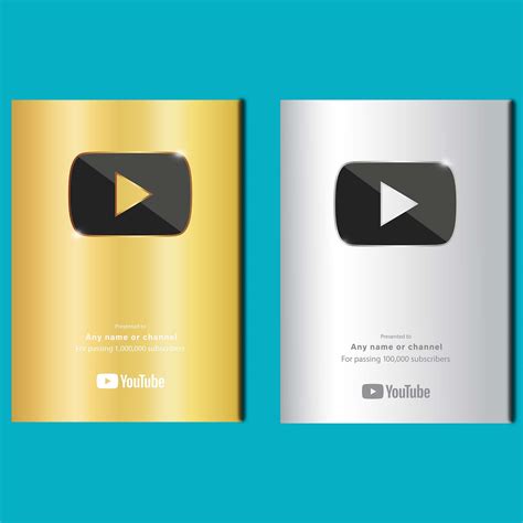 Personalisierter Youtube Play Button Award Etsyde
