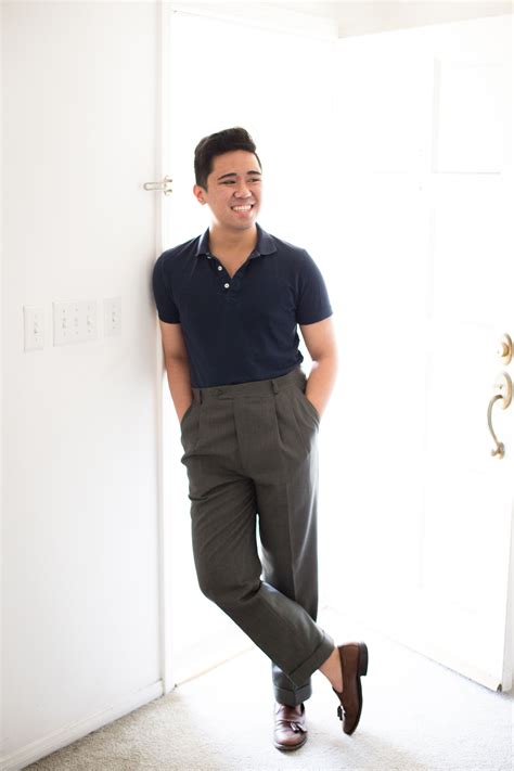 A Tailoring Experiment Pleated Trousers Mens Outfits Pants Outfit