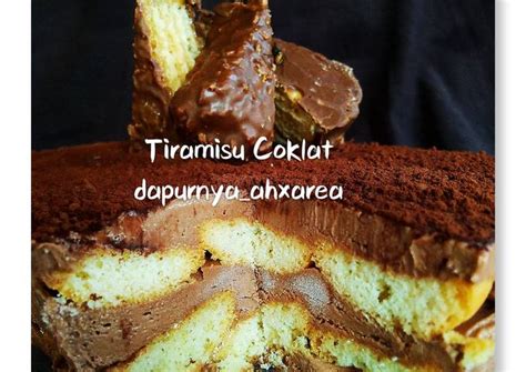 Resep Tiramisu Coklat Tiramisu Kw Oleh Trinity Alexandrea Cookpad