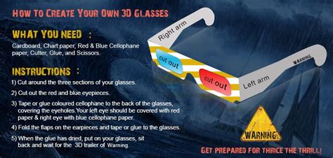 Make Your Own 3d Glasses