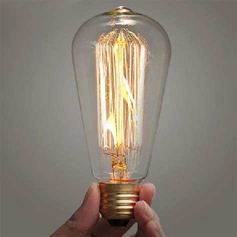 Maybe you would like to learn more about one of these? YNL Lampu Pijar Vintage Model Bohlam Edison - 40W - ST64 ...