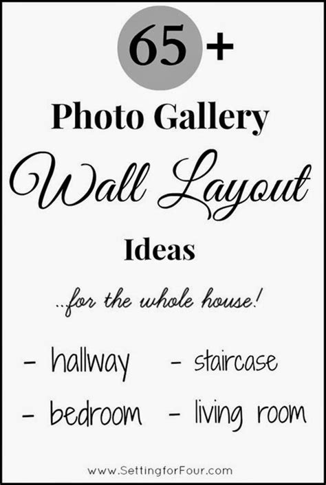 65 Plus Photo Gallery Wall Layout Ideas Page 4 Of 4 Setting For