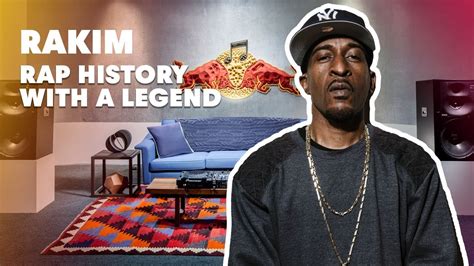 Rakim Rap History With A Legend Red Bull Music Academy Youtube