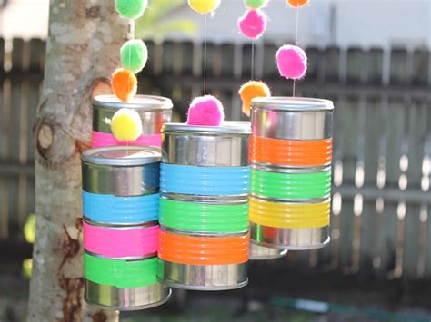 Diy Wind Chimes Made From Recycled Tin Cans