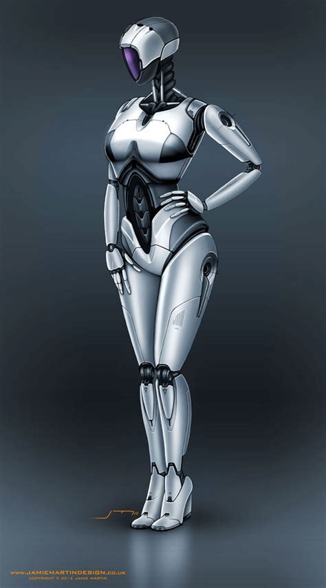 Robot Woman Art Female Robot Concept Female Robot Robot Art Robot