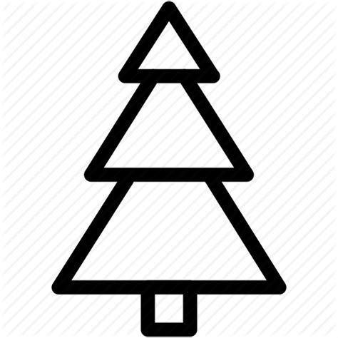 Christmas Tree Outline - Clipartion.com