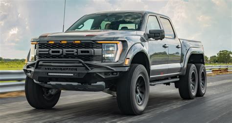 Hennessey Velociraptor 6x6 2022 Le Ford F 150 Raptor Devient Un