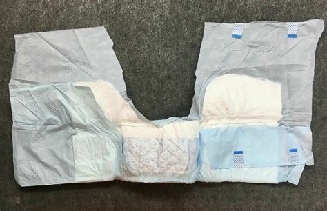 Vintage 2 Diaper Sample Select Plastic Backed Adult