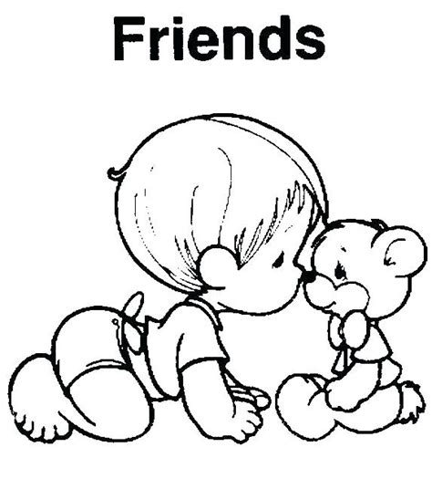 Infant Coloring Pages at GetColorings.com | Free printable colorings