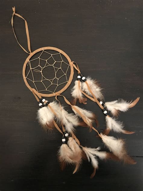 Vintage Dream Catcher Native American Decor Dream Catcher Native American Art Feather Dream