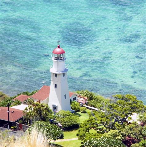 Diamond Head Lighthouse Hawaii Cn Tower High Quality Images