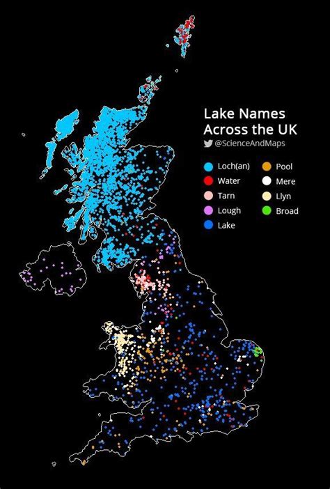 Lake Names Across The Uk With Images Lake Names Map Of Britain