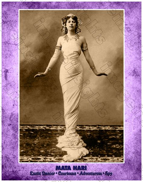Mata Hari 1910 11 X 14 Original Poster Design Exotic Dancer Adventuress