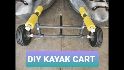 Diy Kayak Cart Youtube