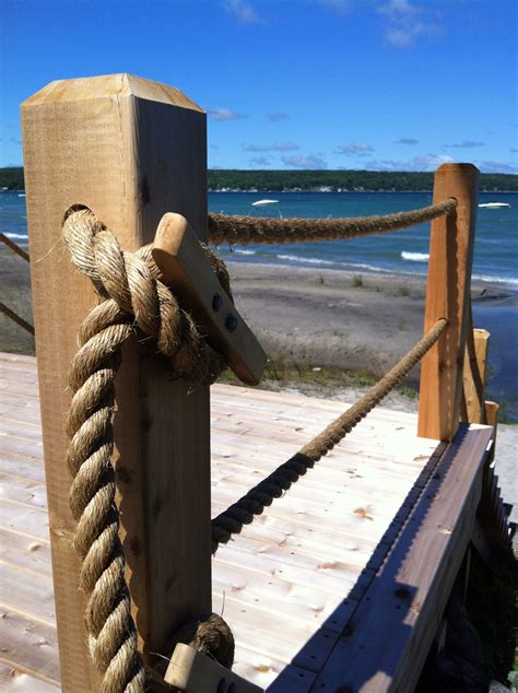 Beachy Beauty Deck Railings Rope Railing Rope Fence