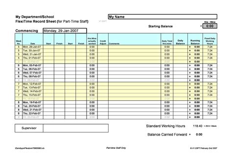 47 Free Time Tracking Spreadsheets Excel Templatelab
